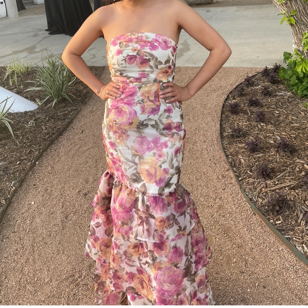 Fleur of Dream Maxi Floral Organza Dress